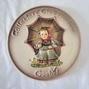 MJ Hummel 1978 Goebel Collectors Club Special Edition No.2 Members Plate Hum690